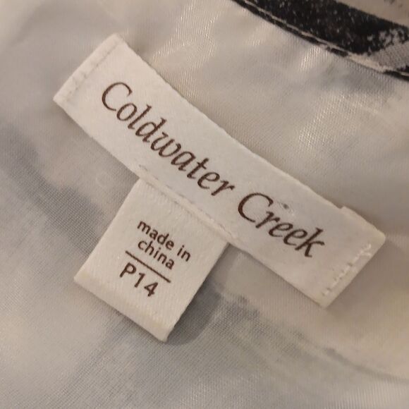 Coldwater Creek Lightweight Cotton Dress. Fit And Flare. Office - Picture 8 of 12